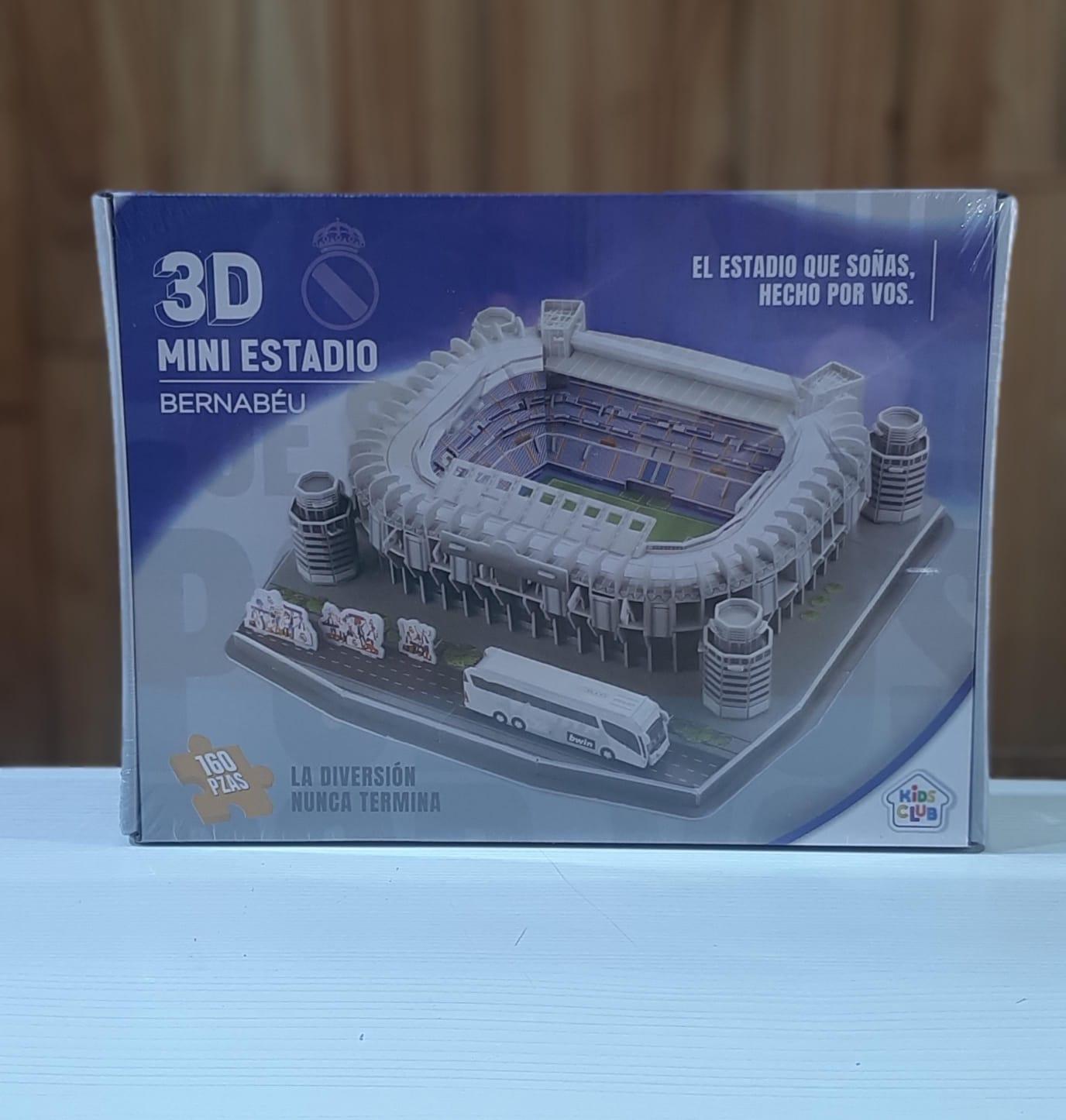 Rompecabezas 3D Bernabeu Real Madrid 138pcs- 57226