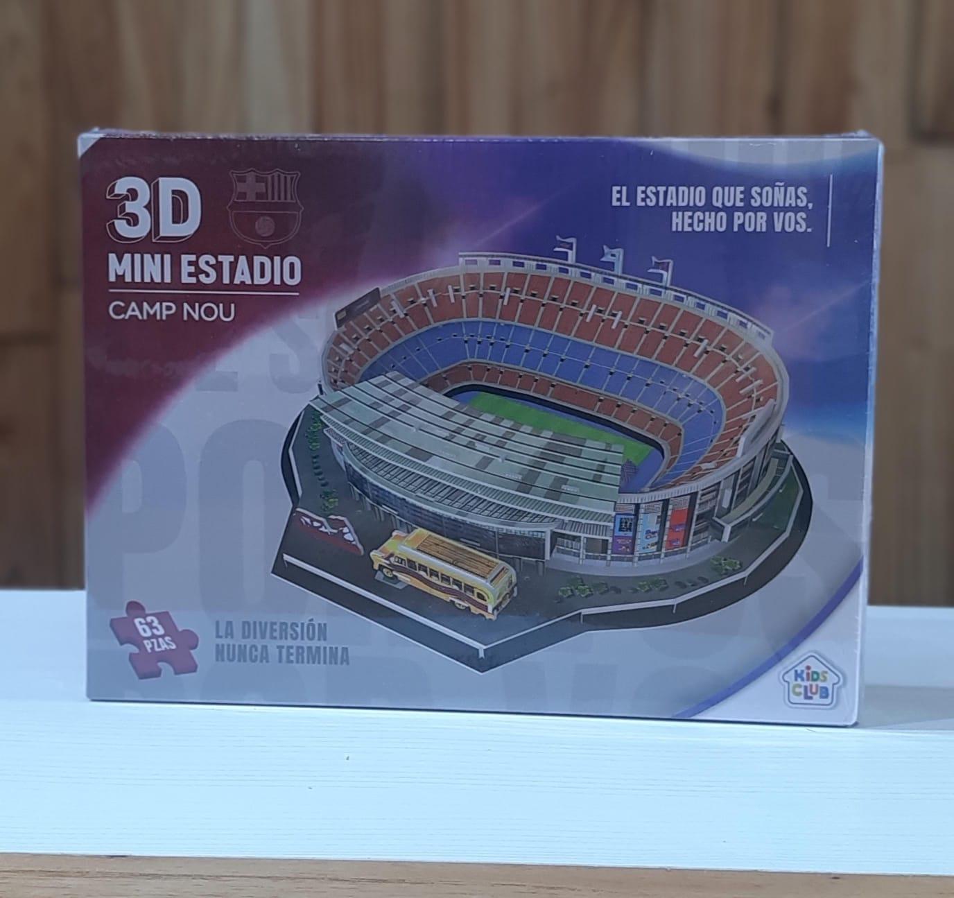 Rompecabezas 3D Camp Nou Barcelona 63pcs-57225