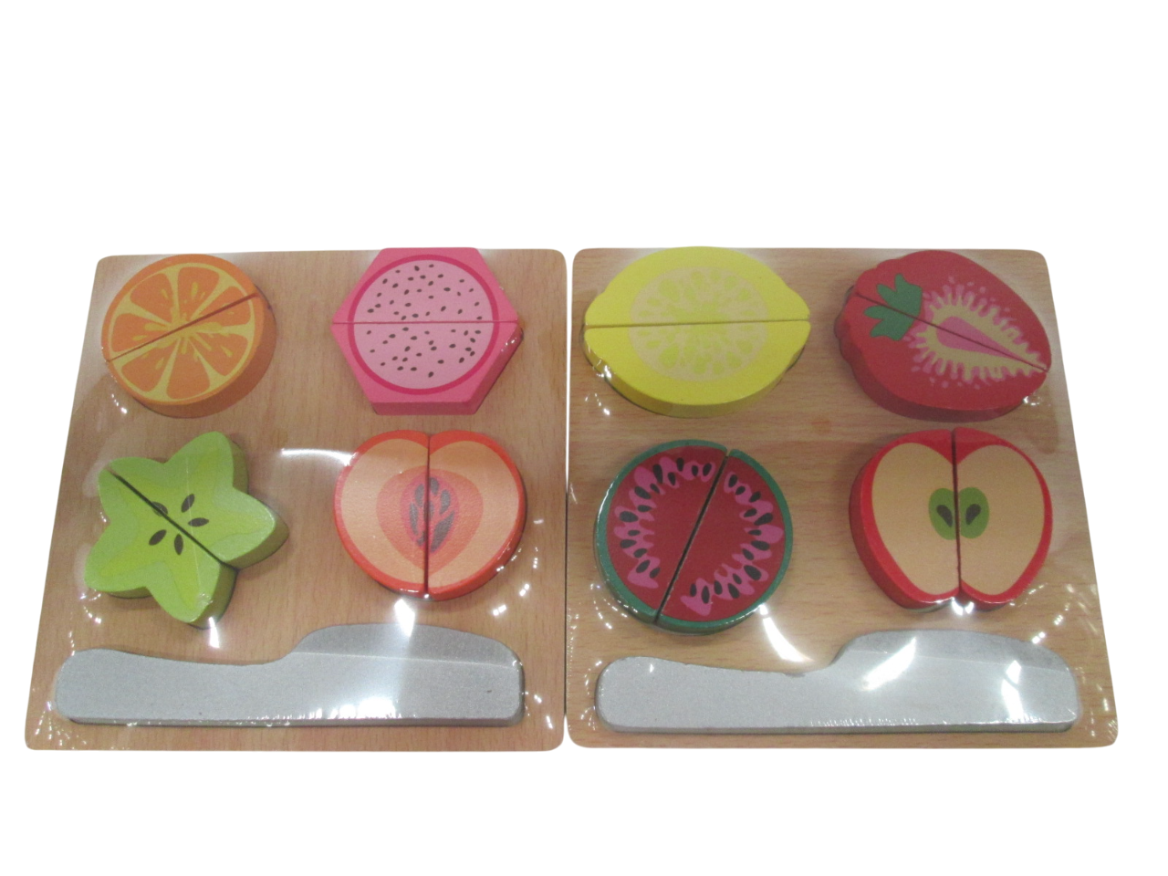 Frutas de madera c/velcro 2mod-BL9409