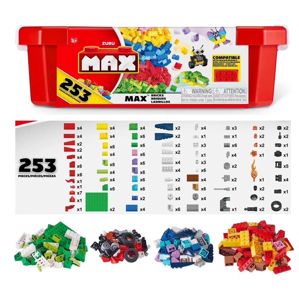 Max classic container 253 pcs-7642