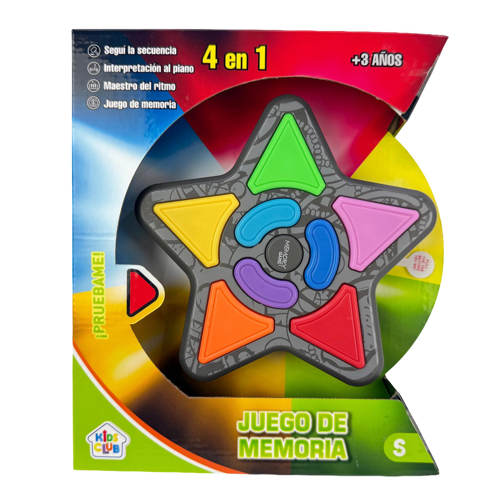 Jgo de memoria Estrella-56758
