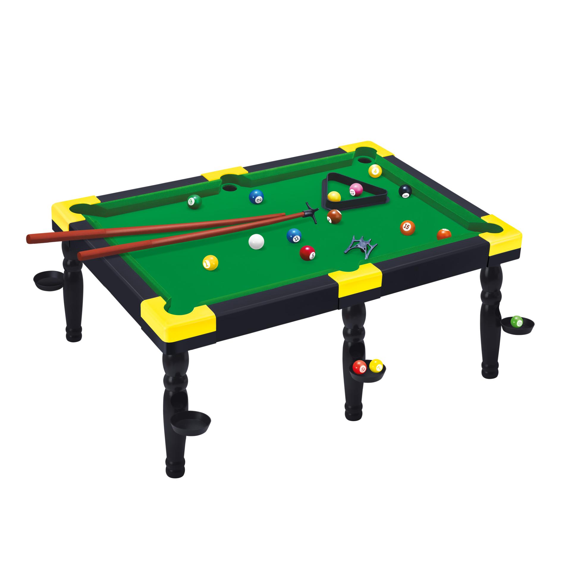 Juego de pool de mesa mini 50 X 38 cm- 57313