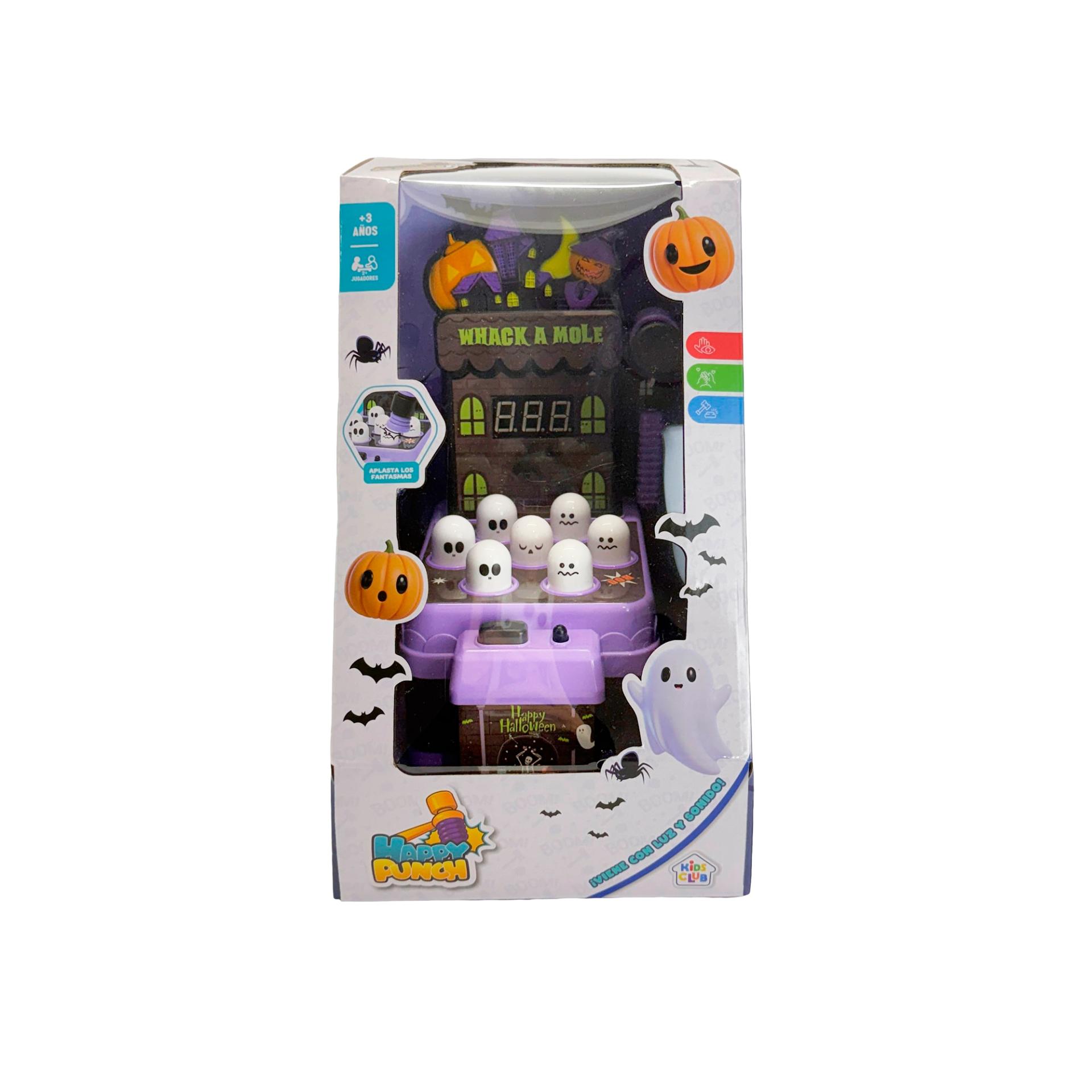 Happy Punch Halloween con luz y sonido-57331