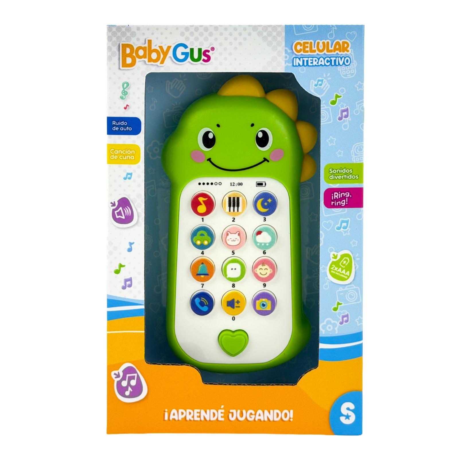 Celular interactivo con luz y sonido -57703