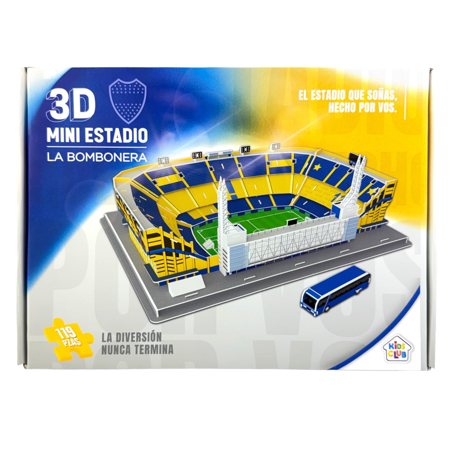 Rompecabezas 3D La Bombonera 119pcs - 57231