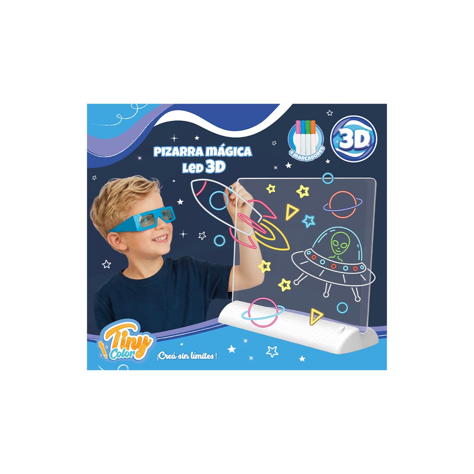 Pizarra Magica 3D dino c/luz -57583