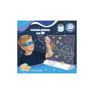 Pizarra Magica 3D dino c/luz -57583