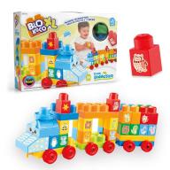 Blokoco XL Tren didáctico 56 pz-02-3902