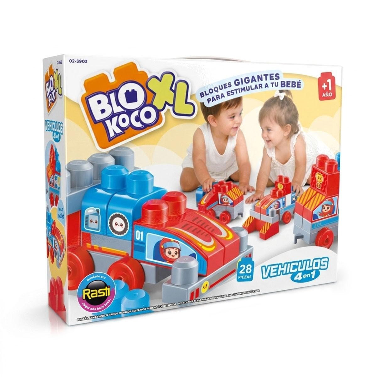 Blokoco Xl Vehiculos 28 pz-02-3903