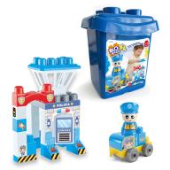 Blokoco xl balde policia 31 pz-02-3907