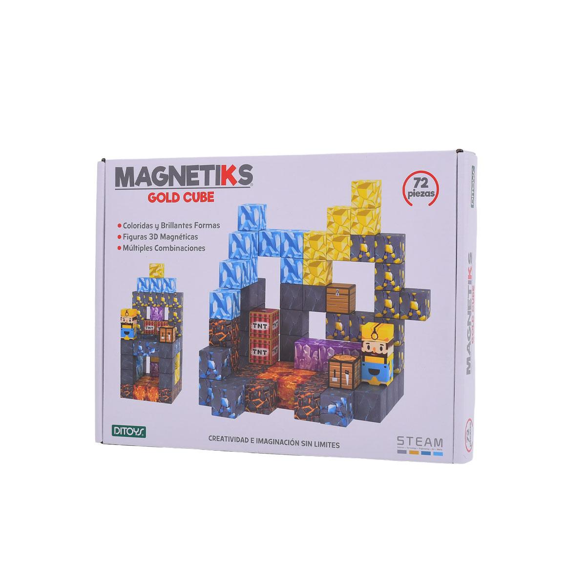 Magnetiks Gold Cube 72pcs-3078