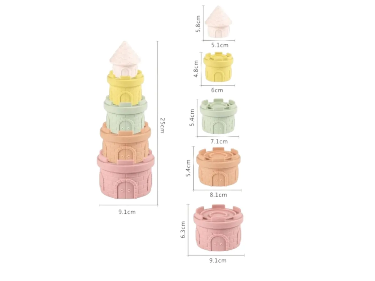 Piramide de Silicona de activ apilable - BL9934
