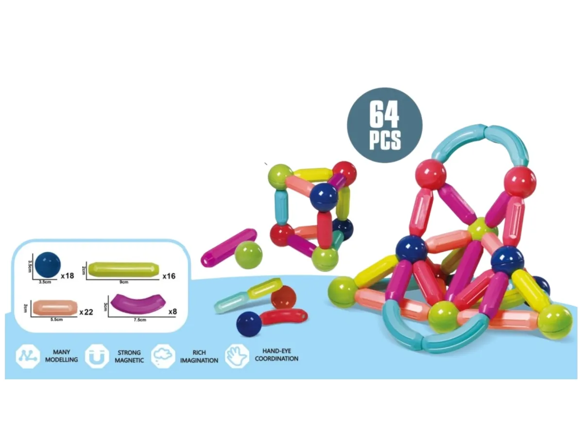 Bloques magneticos 64pcs-BL9983