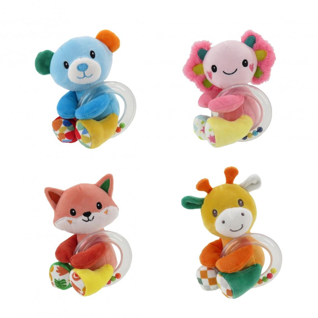 Sonajero animalitos sentados con aro-910307