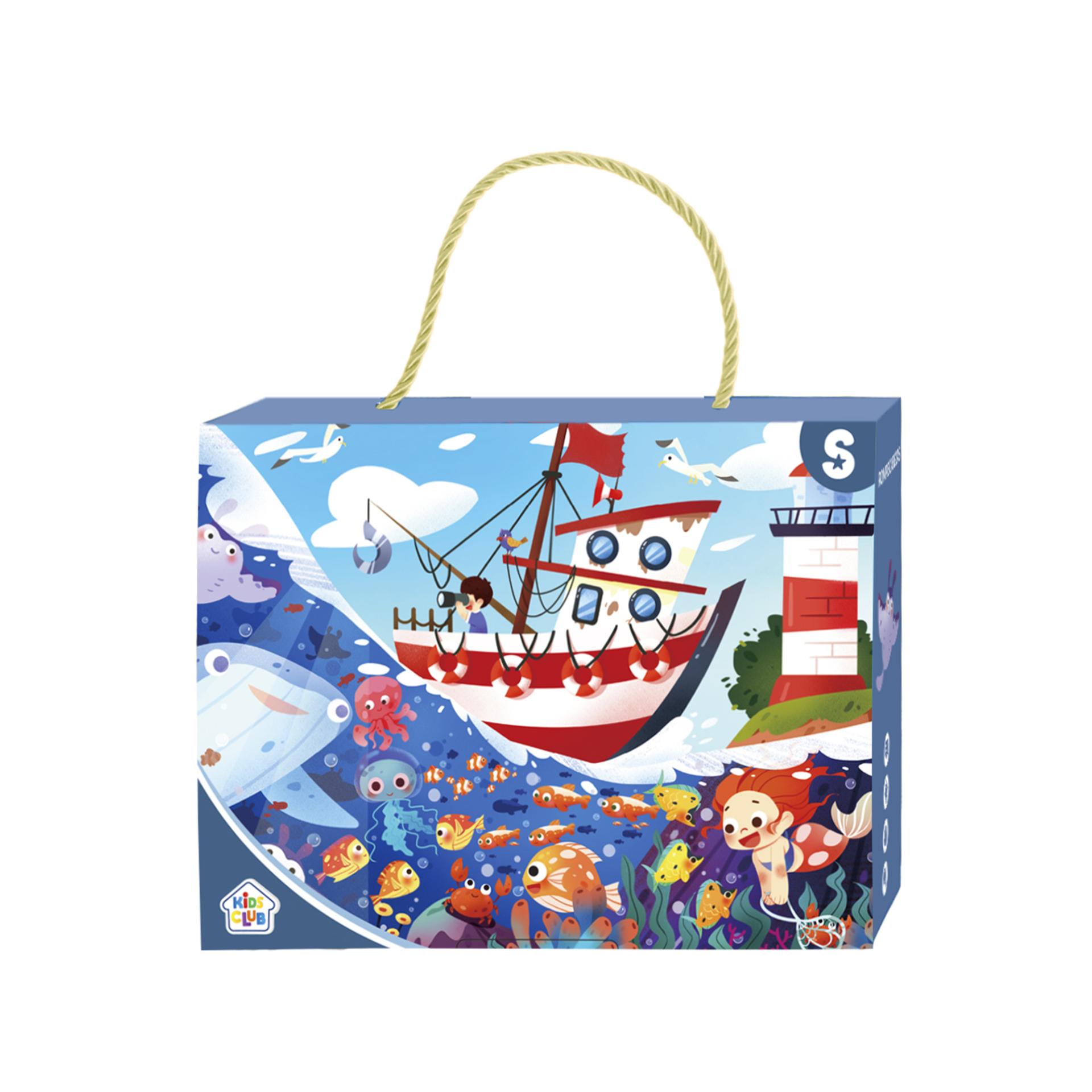 Rompecabezas Mundo Marino 24pzs-57054