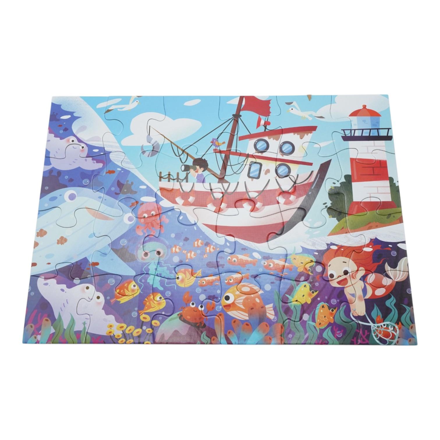 Rompecabezas Mundo Marino 24pzs-57054