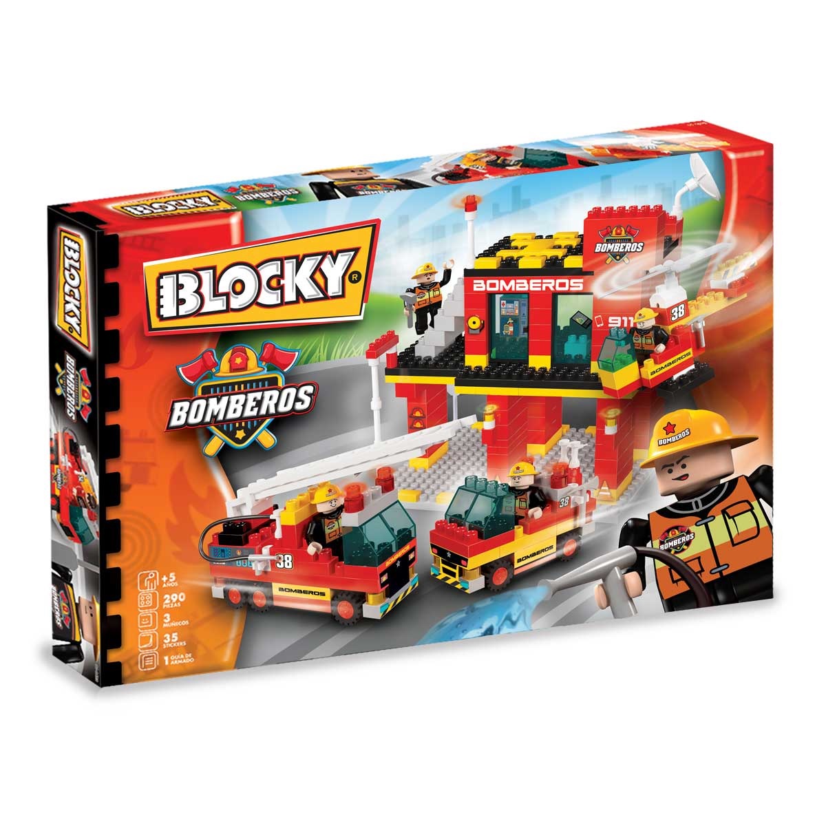 Blocky Bomberos 3 - 290 pz.