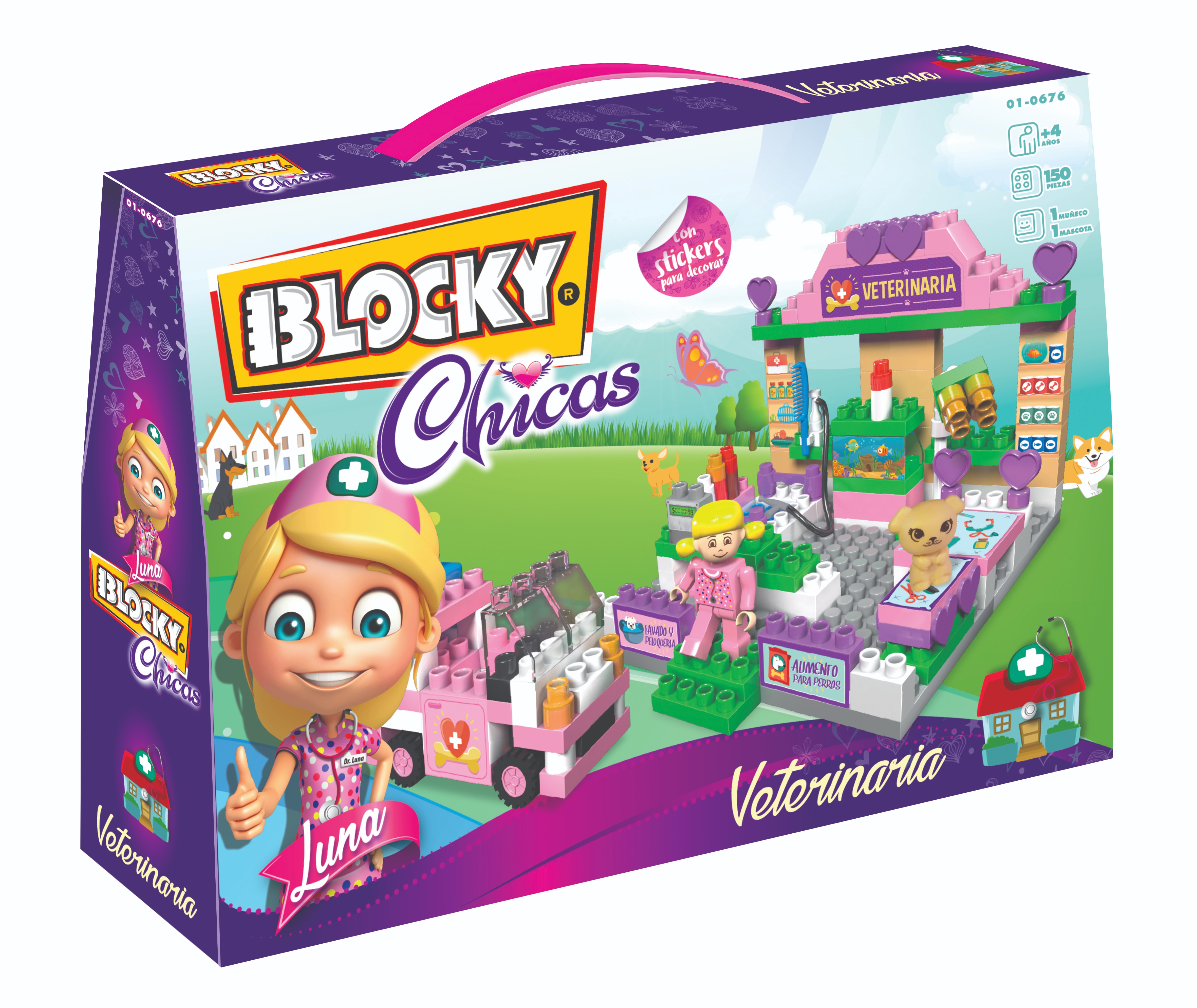 Blocky Chicas Veterinaria 150p