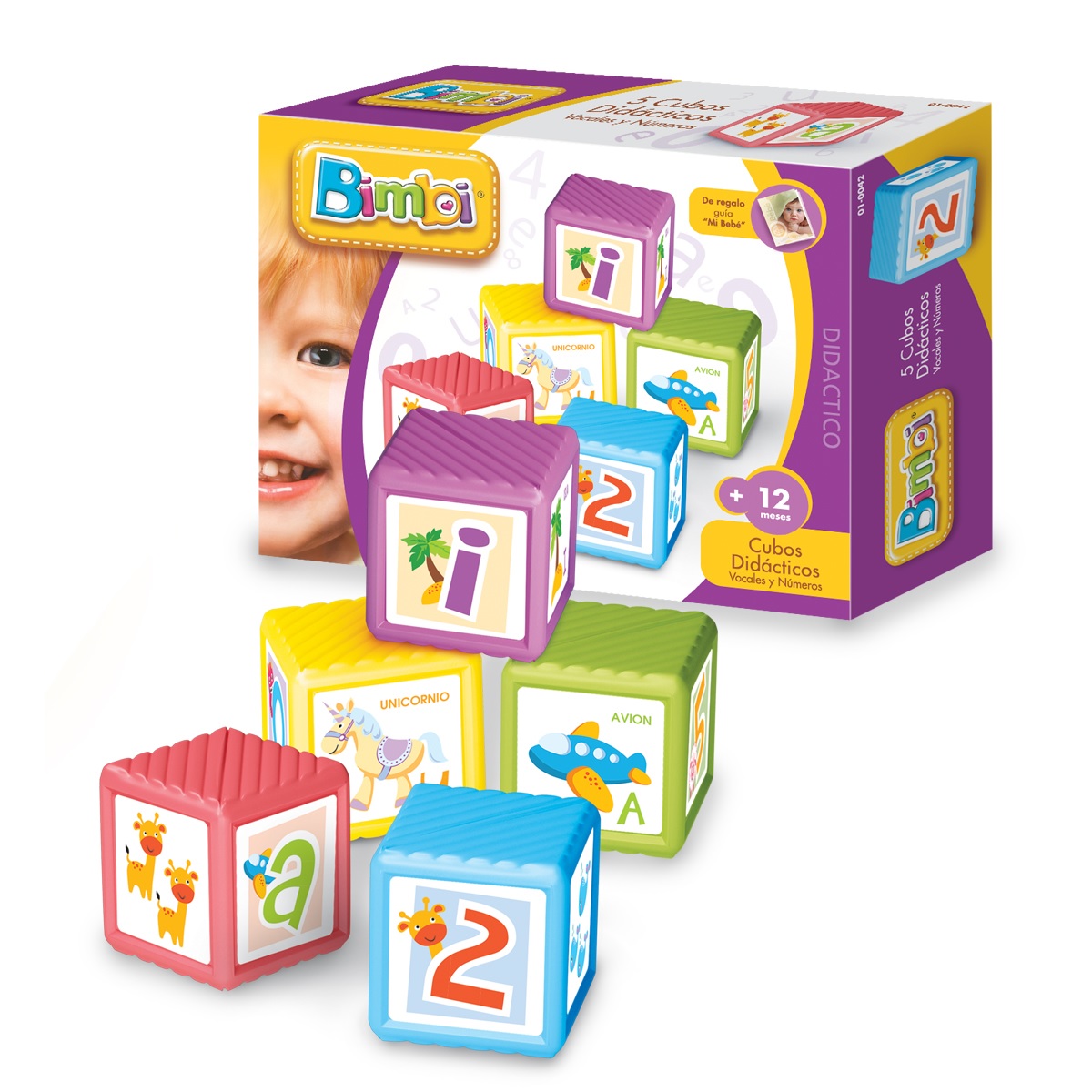 Bimbi 5 Cubos Apilables