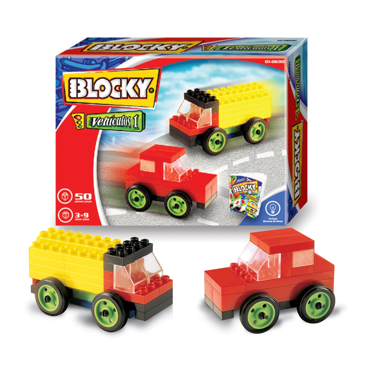 Blocky Vehiculos 1- 40 pzas