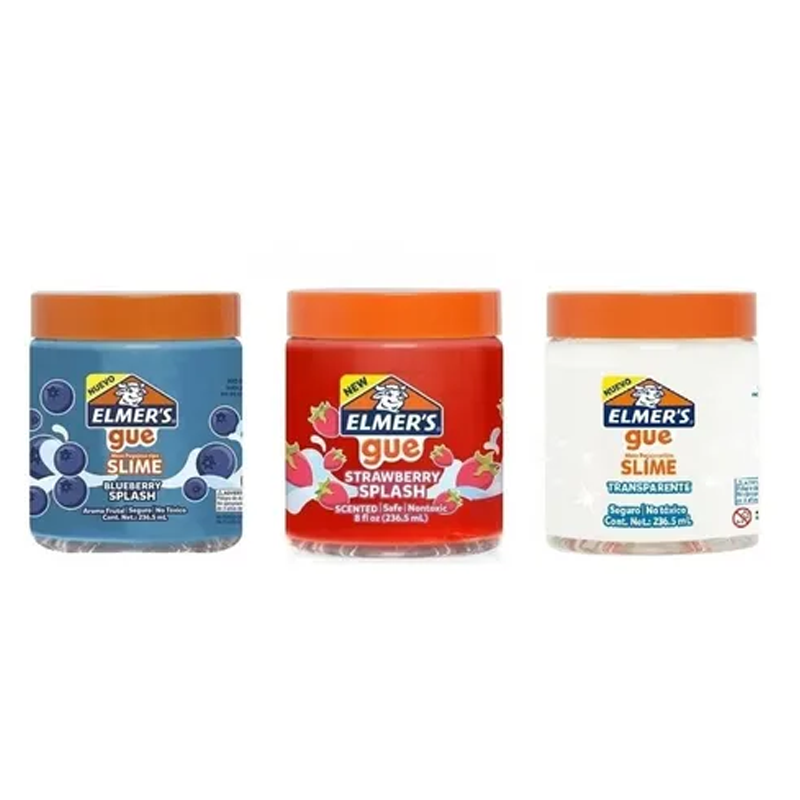 Slime Splash pack 3 pzas marca Elmers | Didácticos del Sur