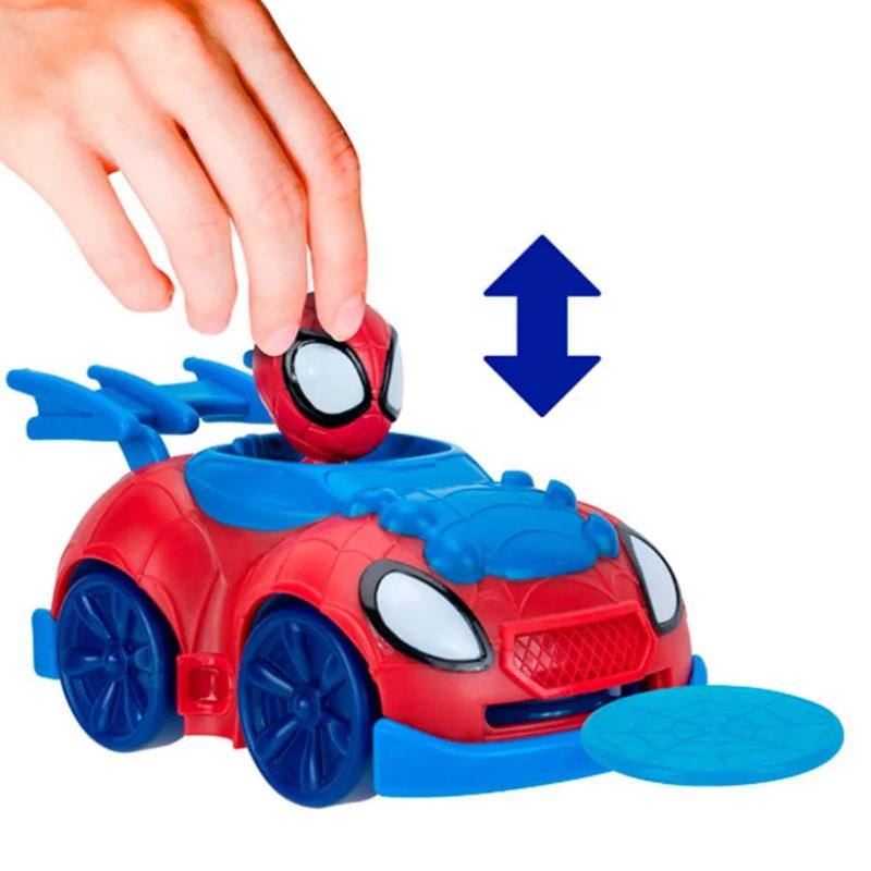 Auto Spidey c/lanza disc 5m