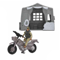 Tienda y moto Elite Force
