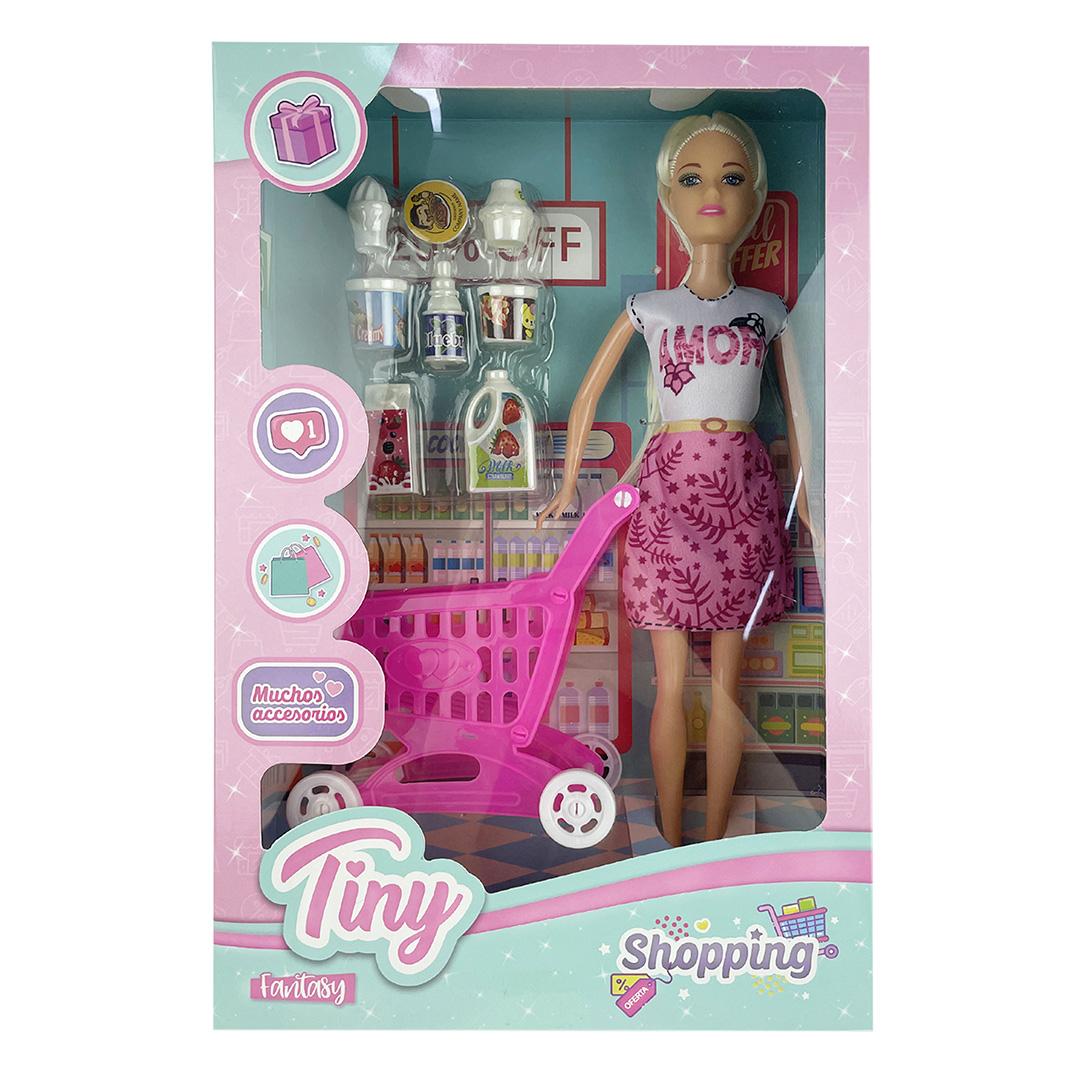 Muñeca Tiny supermercado-