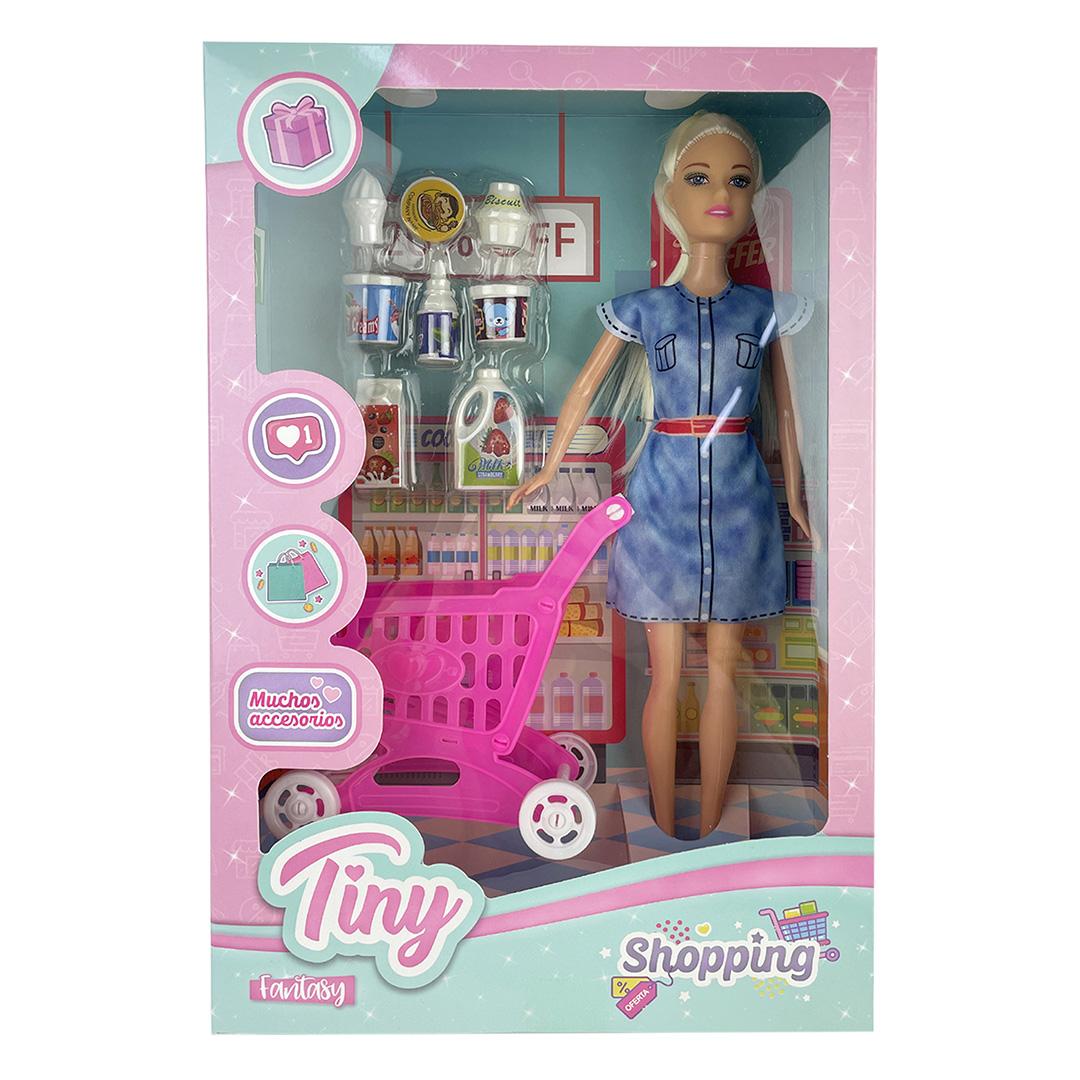 Muñeca Tiny supermercado-