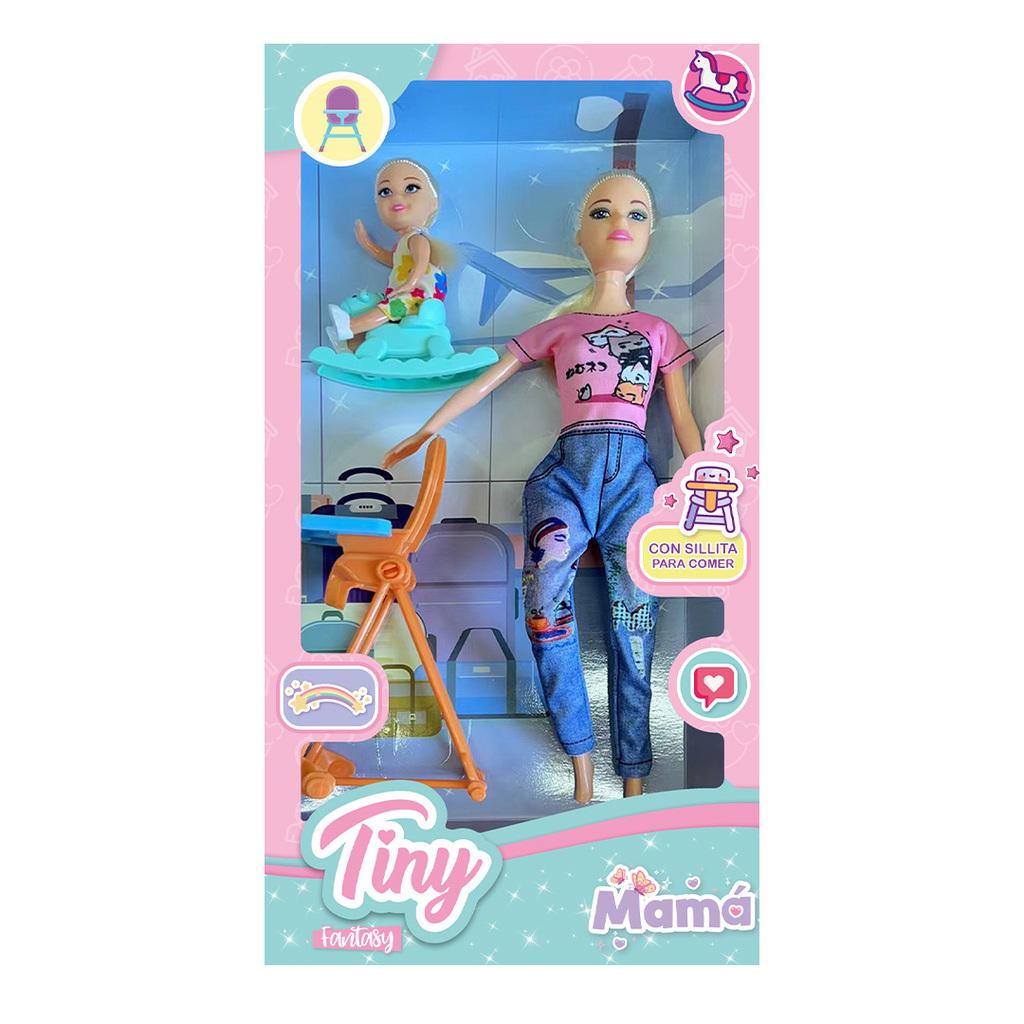 Muñeca Tiny mama-54460
