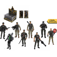 Figura articulada camuflada Elite Force