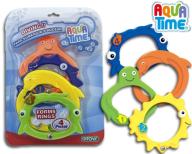 Aqua Time Forms Rings