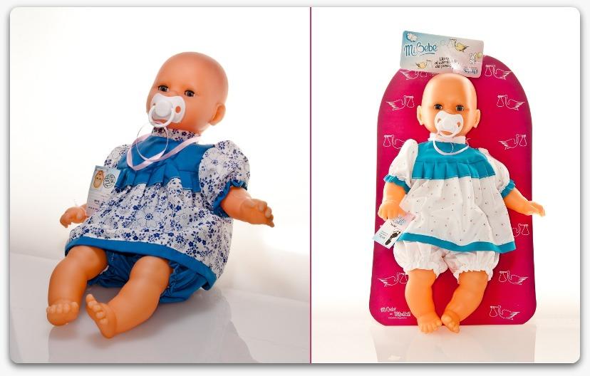 Bebe chico en bolsa- 46cm