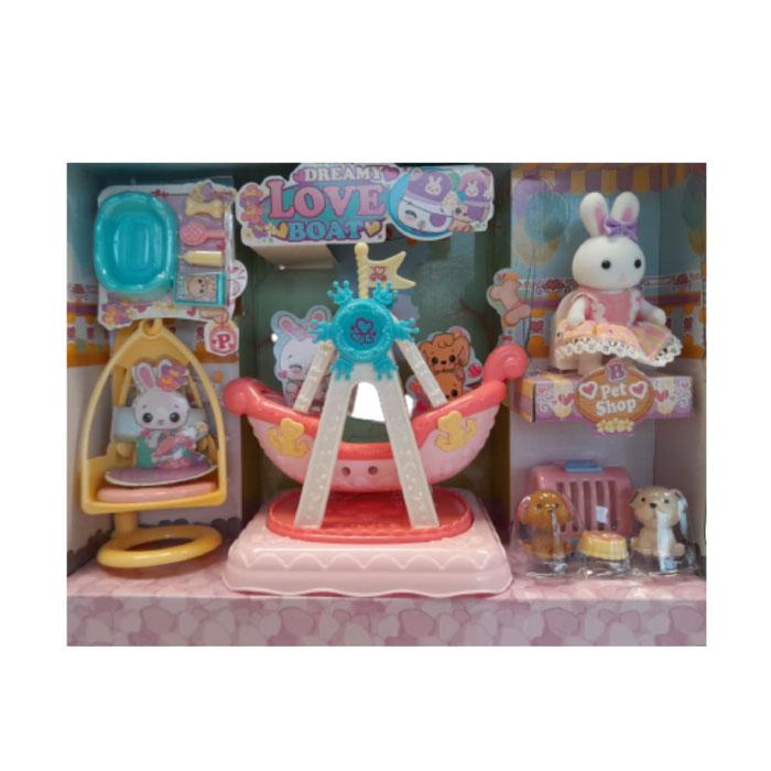 Bunny Boutique Balancing Boat