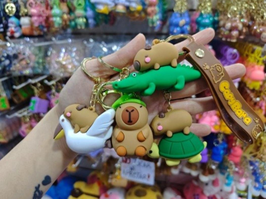 Llavero Labubu/Capibara