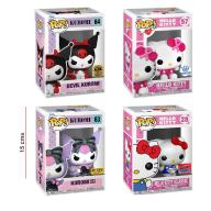 Muñeco pop kuromi/Hello Kitty