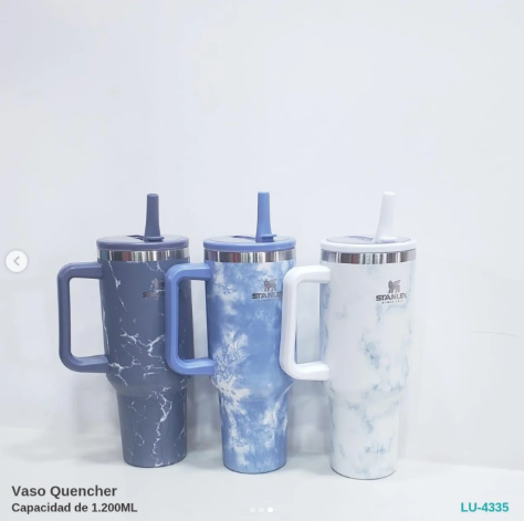 Vaso Quencher marmolado 1,2L