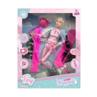 Muñeca Tiny Snowboard + ski-54924