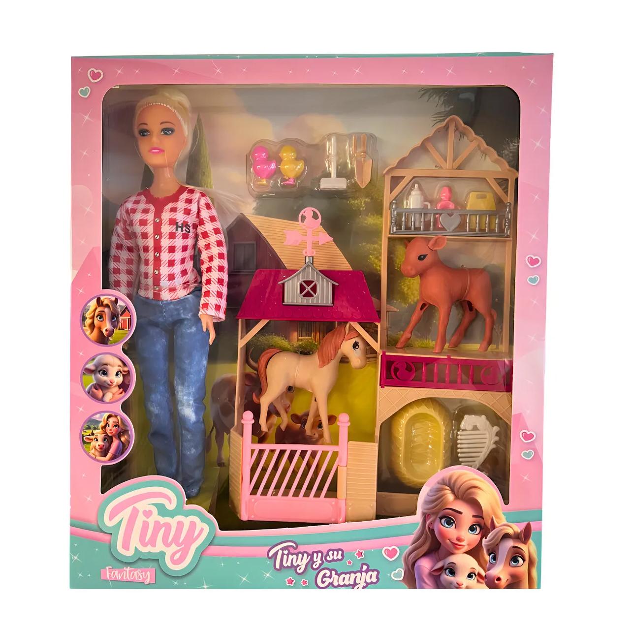 Muñeca Tiny y su granja-55860
