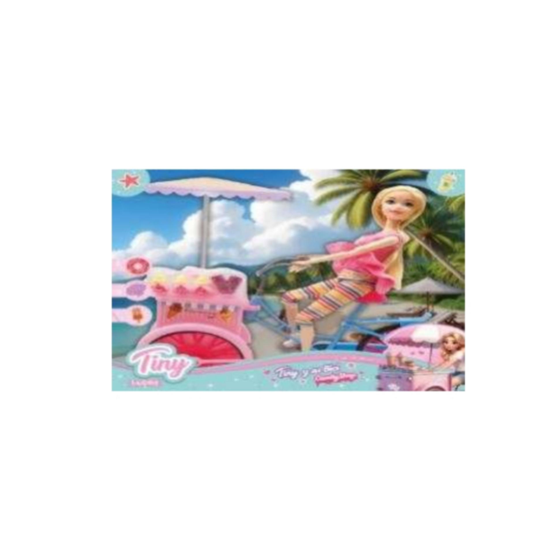 Muñeca Tiny y su bici Candy-55863