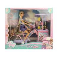 Muñeca Tiny y su bici Candy-55863
