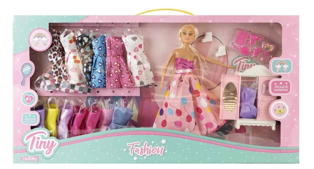 Muñeca Tiny Fashion vestidos-53475