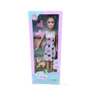 Muñeca Tiny + mascota-53478