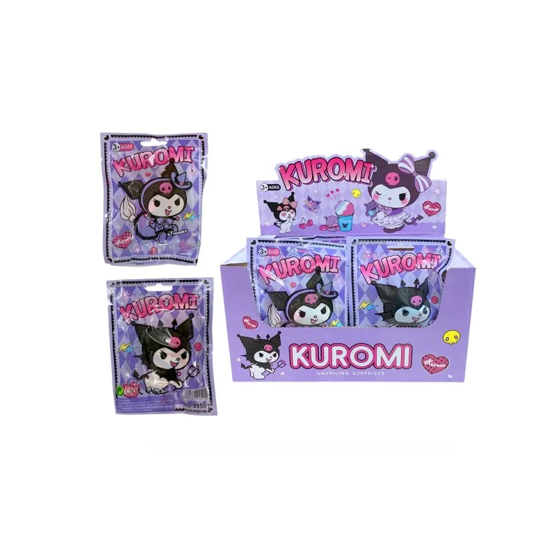 Sobre sorpresa Kuromi/Capibara/Stitch