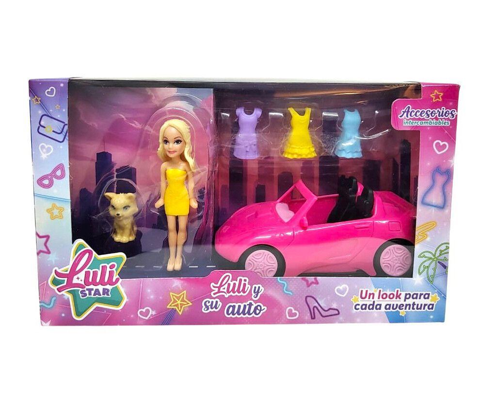 Muñeca Luli Star y su auto-55850