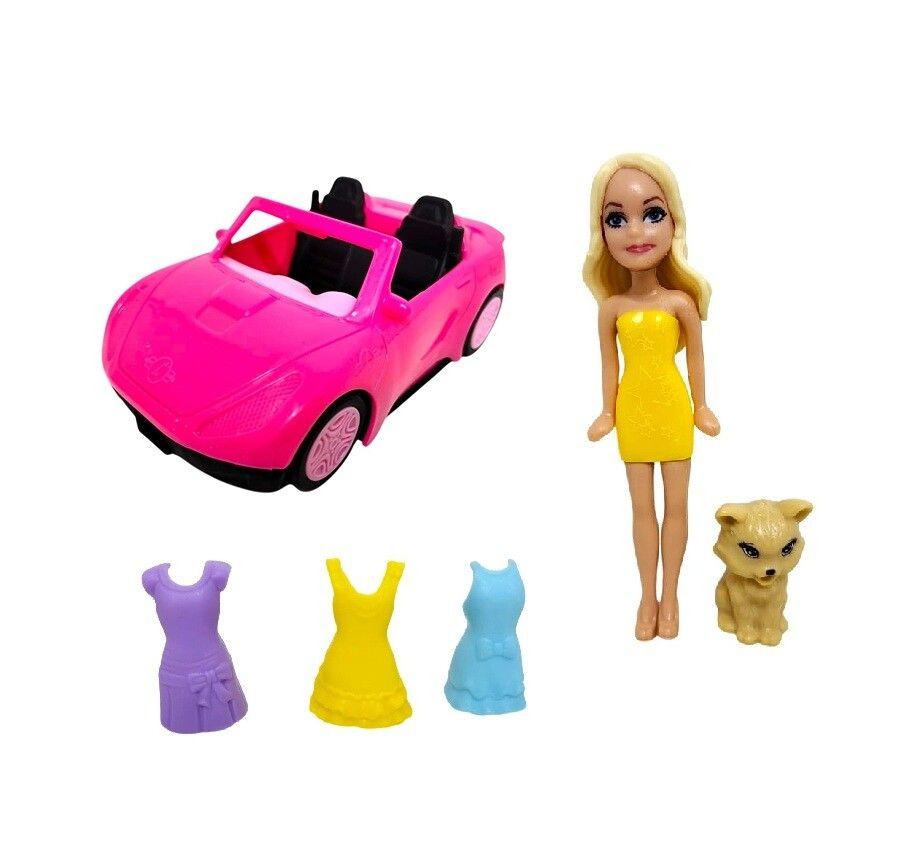 Muñeca Luli Star y su auto-55850