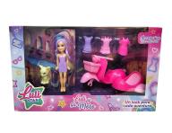 Muñeca Luli Star y su moto-55851