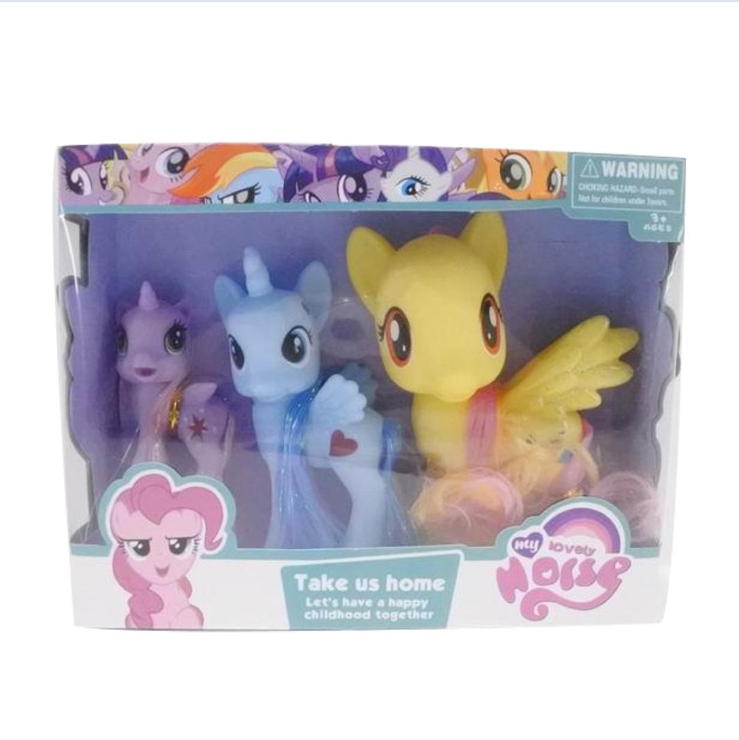 Set de ponys x 3-54358