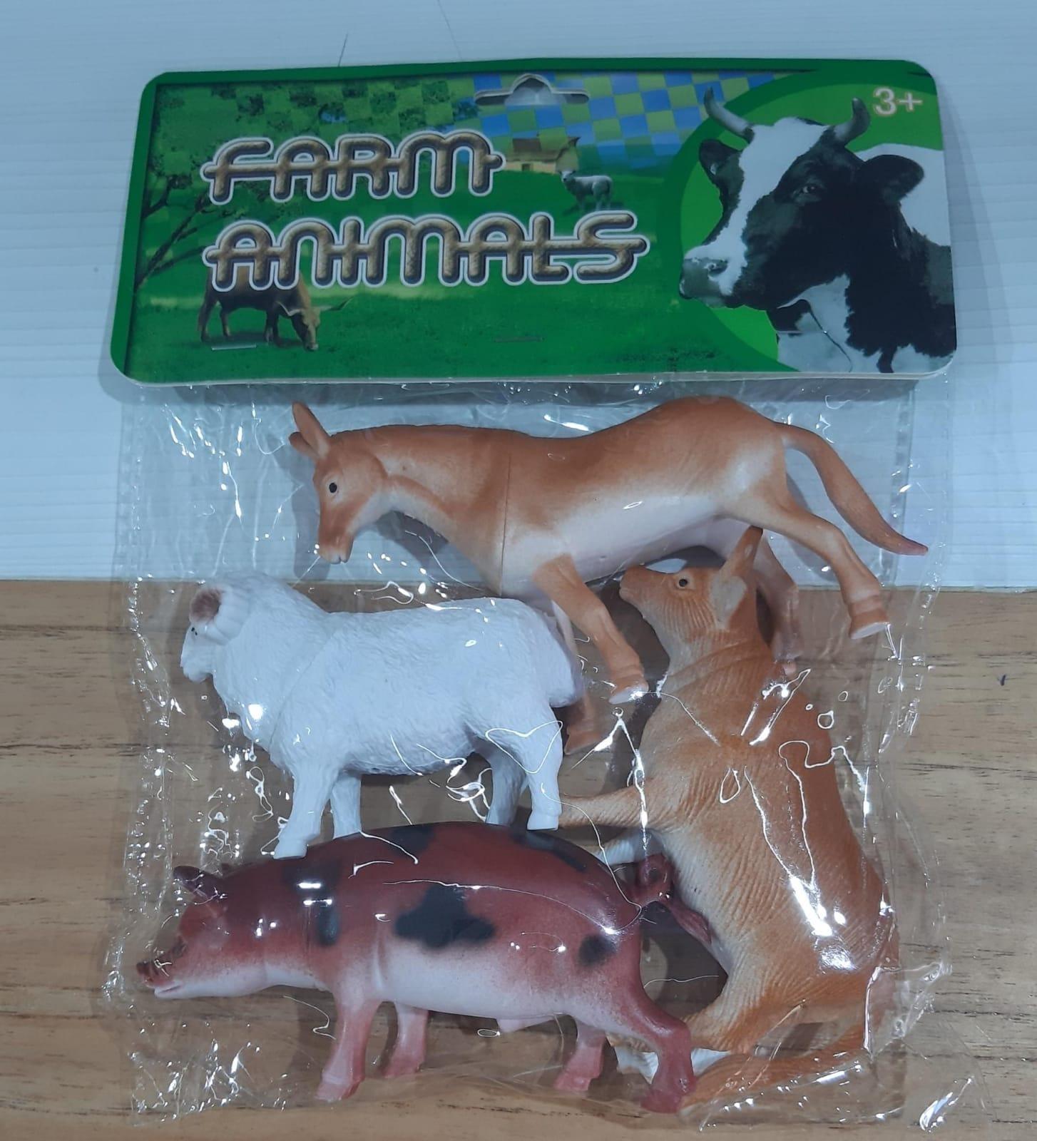 Set Animales de selva x4-sd25536