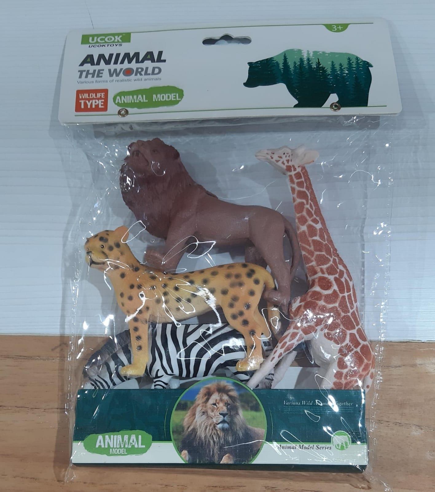 Set Animales de selva x4-sd25536
